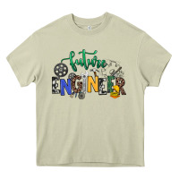 Mossy future engineer Heavy Core Tee - NancyCooperArtShop
