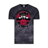 Cloud Black I kissed a dog and I like it Vintage Tee - Bettercallsaul