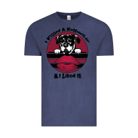 Vintage Denim I kissed a dog and I like it Vintage Tee - Bettercallsaul