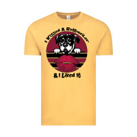 Vintage Mustard I kissed a dog and I like it Vintage Tee - Bettercallsaul