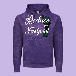Climate Change Reduce Your Carbon Footprint Gift Vintage Hoodie Designed By Bettercallsaul