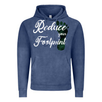 Vintage Denim Climate Change Reduce Your Carbon Footprint Gift Vintage Hoodie - Bettercallsaul