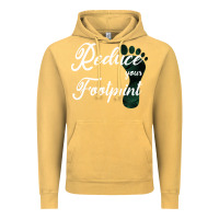 Vintage Mustard Climate Change Reduce Your Carbon Footprint Gift Vintage Hoodie - Bettercallsaul