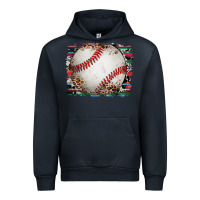 Navy sports baseball background Urban Hoodie - Artiststas