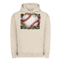 Pigment French Oak sports baseball background Urban Hoodie - Artiststas