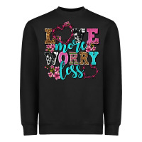 Black love more worry less olivia Heavyweight Sweatshirt - OliviaCreatesArt