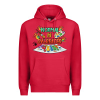 Cardinal Normal Is Overrated Premium Hoodie - FaDigitalArtStudio