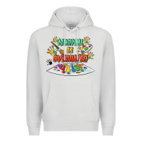 Dove Grey Normal Is Overrated Premium Hoodie - FaDigitalArtStudio