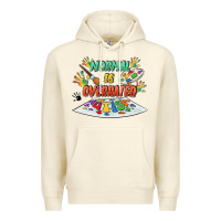 Sandshell Normal Is Overrated Premium Hoodie - FaDigitalArtStudio