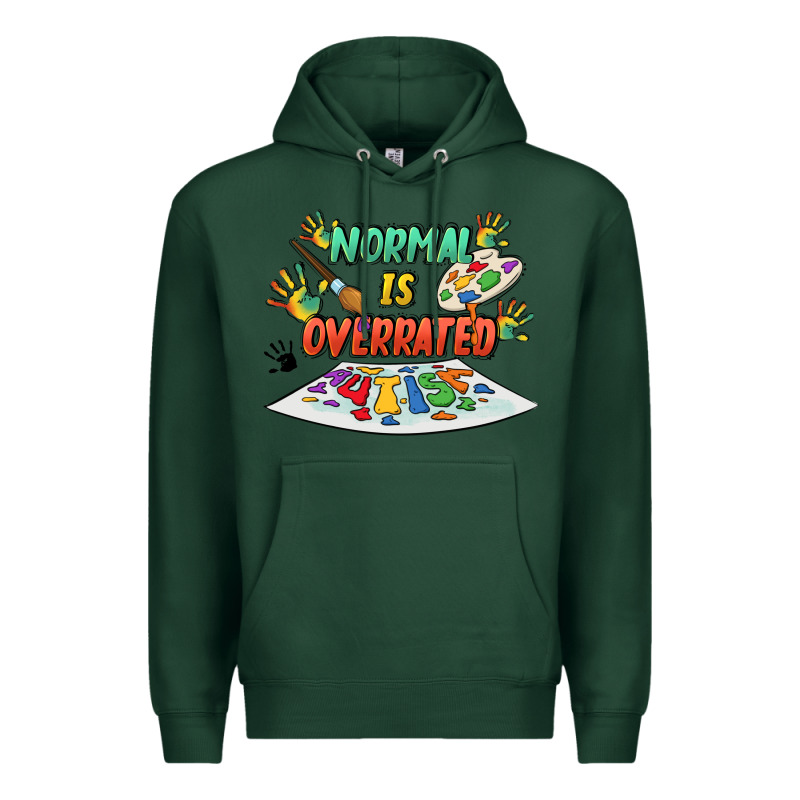 Normal Is Overrated Premium Hoodie by FaDigitalArtStudio | Teevron