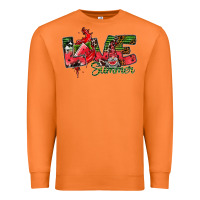 Carrot Love Summer Premium Sweatshirt - CowhideDigitalArt
