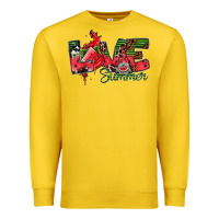 Lemon Love Summer Premium Sweatshirt - CowhideDigitalArt
