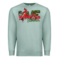 Seafoam Love Summer Premium Sweatshirt - CowhideDigitalArt