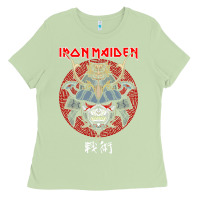 Matcha Samurai Warrior Iron Maiden Tribute Ladies Tee - tuanDangUi