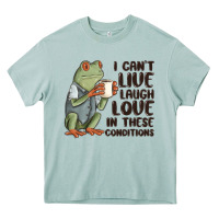 Arona i cant live laugh love in these conditions Heavy Core Tee - MaliasSmallBusiness