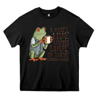 Black i cant live laugh love in these conditions Heavy Core Tee - MaliasSmallBusiness