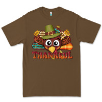 Cacao western thankful thanksgiving turkey Premium Tee - NancyCooperArtShop