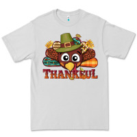 Dove Grey western thankful thanksgiving turkey Premium Tee - NancyCooperArtShop