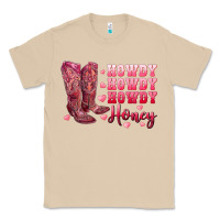 Mushroom howdy howdy howdy honey with cowgirl boots Classic Tee - RanaPortraitStore