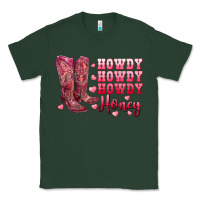 Sports Green howdy howdy howdy honey with cowgirl boots Classic Tee - RanaPortraitStore
