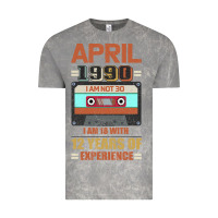 Cloud Rock Aprıl 1990 I Am Not 30 I'm 18 With 12 Years Of Experience Vintage Tee - Bettercallsaul