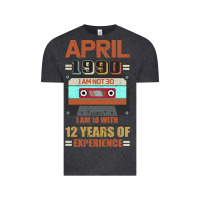 Vintage Black Aprıl 1990 I Am Not 30 I'm 18 With 12 Years Of Experience Vintage Tee - Bettercallsaul
