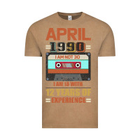 Vintage Coffee Aprıl 1990 I Am Not 30 I'm 18 With 12 Years Of Experience Vintage Tee - Bettercallsaul