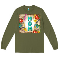 Army Green teacher mom mother's day Long Sleeve Tee - TumblerDesignByShophia