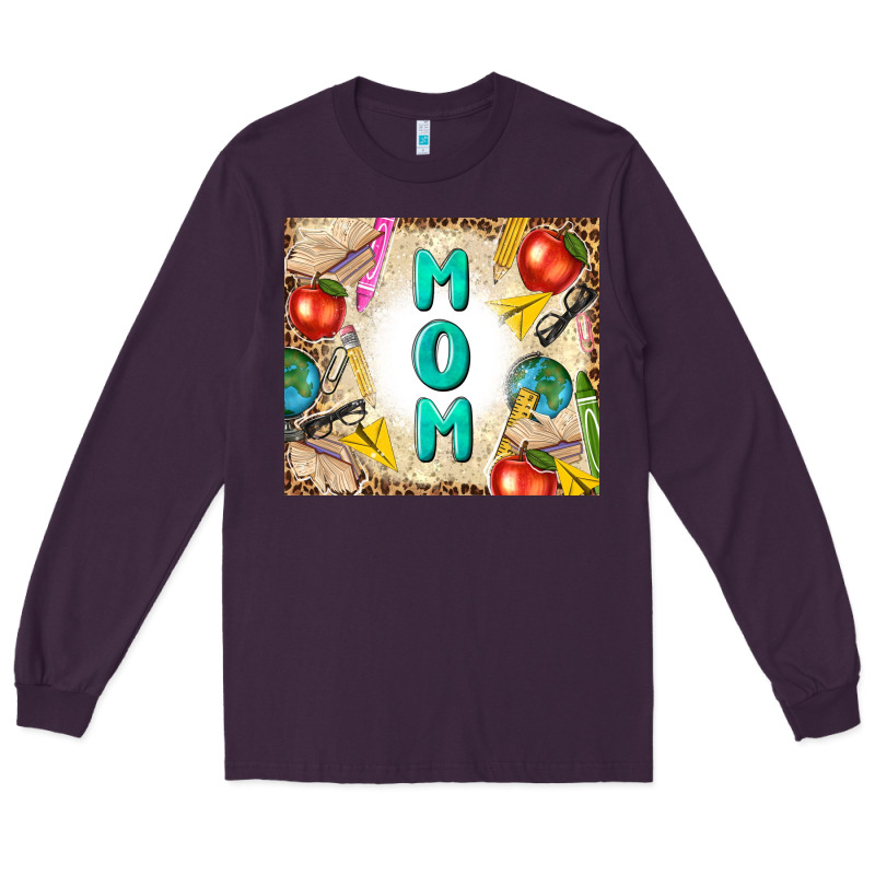 Teacher Mom Mother's Day Long Sleeve Tee by TumblerDesignByShophia | Teevron
