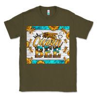 Army Green queen bee Classic Tee - LillyAllenDesigns