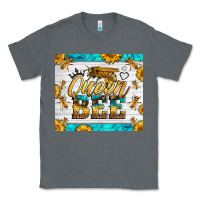 Charcoal Heather queen bee Classic Tee - LillyAllenDesigns