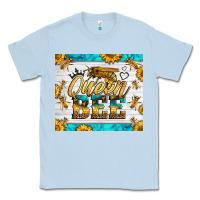 Dusty Blue queen bee Classic Tee - LillyAllenDesigns