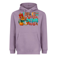 Lavender Pumpkin pie Jesus Christ Heavyweight Hoodie - CowhideDigitalArt