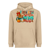 Mushroom Pumpkin pie Jesus Christ Heavyweight Hoodie - CowhideDigitalArt