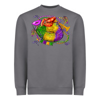 Storm mardi gras lips olivia Heavyweight Sweatshirt - OliviaCreatesArt