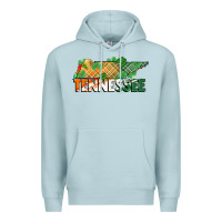 Blue Mist tennessee map st patrick's day Premium Hoodie - FaDigitalArtStudio
