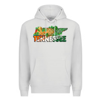 Dove Grey tennessee map st patrick's day Premium Hoodie - FaDigitalArtStudio