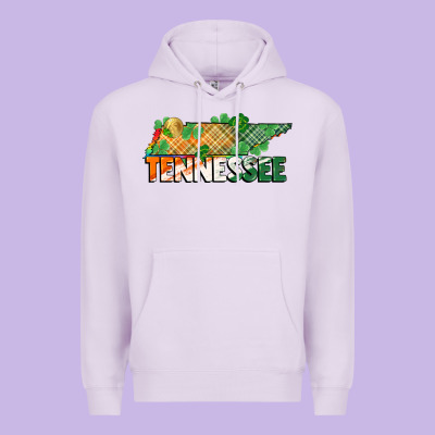 Tennessee Map St Patrick's Day Premium Hoodie Designed By Fadigitalartstudio