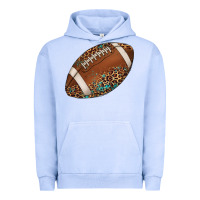 Pigment Grape Ice western football leopard turquoise pattern Urban Hoodie - Artiststas