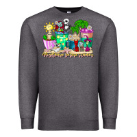 Charcoal Heather nightmare before summer coffee cups Premium Sweatshirt - CowhideDigitalArt