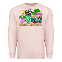 Pale Pink nightmare before summer coffee cups Premium Sweatshirt - CowhideDigitalArt