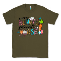 Army Green Every Bunnys Favorite Nurse Classic Tee - RanaPortraitStore