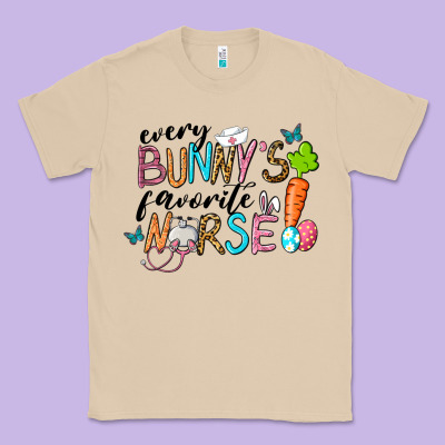 Every Bunnys Favorite Nurse Classic Tee Designed By Ranaportraitstore