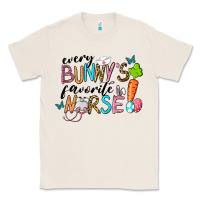 Natural Every Bunnys Favorite Nurse Classic Tee - RanaPortraitStore