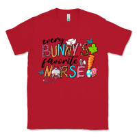 Red Every Bunnys Favorite Nurse Classic Tee - RanaPortraitStore