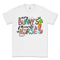 White Every Bunnys Favorite Nurse Classic Tee - RanaPortraitStore