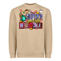 Cupids Favorite Nurse Olivia Heavyweight Sweatshirt | Teevron