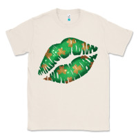 Natural St. Patricks Day Green Lips Classic Tee - Bettercallsaul