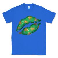 True Royal St. Patricks Day Green Lips Classic Tee - Bettercallsaul