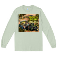 Matcha huntin fishin muddin Long Sleeve Tee - TumblerDesignByShophia